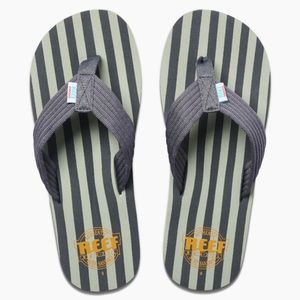 NWT Men’s Reef Sandals Flip Flops Stripes Size 12